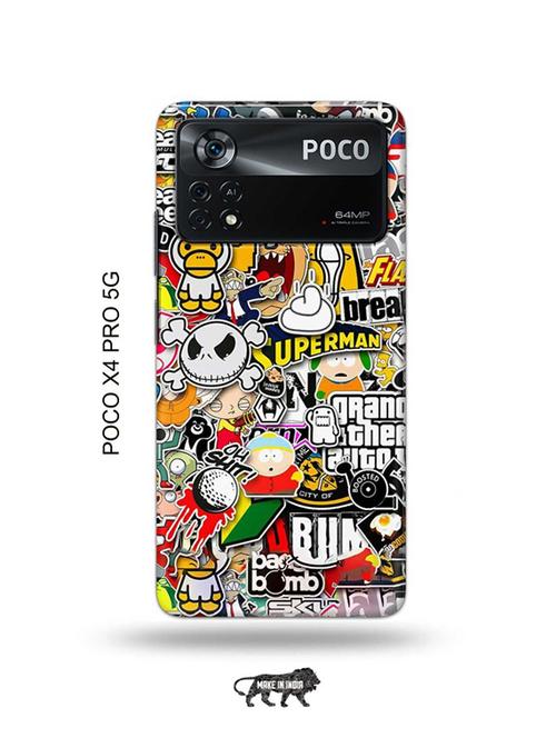gta dope back cover compatible with poco x4 pro 5g - 19003300 - Very Small Image - 1