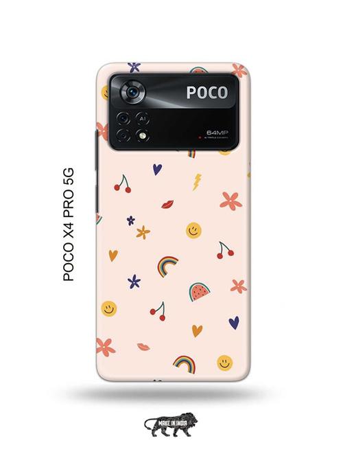rainbow fruit back cover compatible with poco x4 pro 5g - 19003313 - Very Small Image - 1