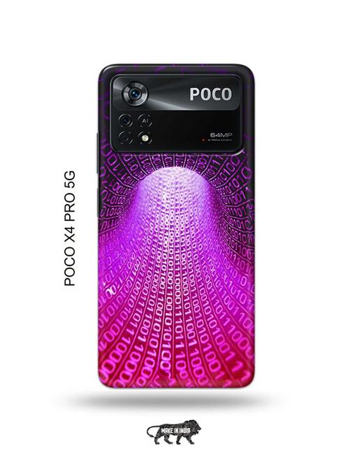 data flow back cover compatible with poco x4 pro 5g - 19003316 - Very Small Image - 1