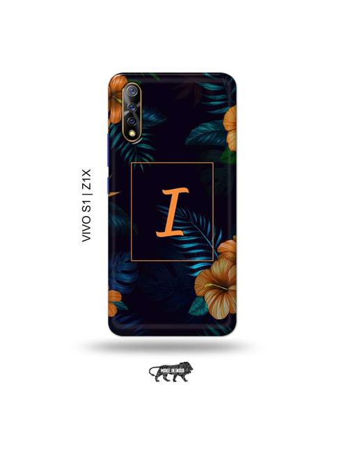 floral i back cover compatible with vivo s1, vivo z1x - 19003413 - Very Small Image - 1