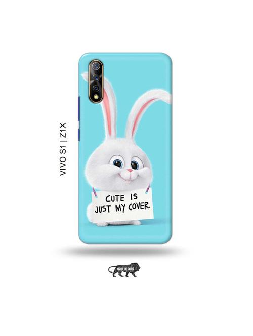 cute is my cover back cover compatible with vivo s1, vivo z1x - 19003428 - Very Small Image - 1