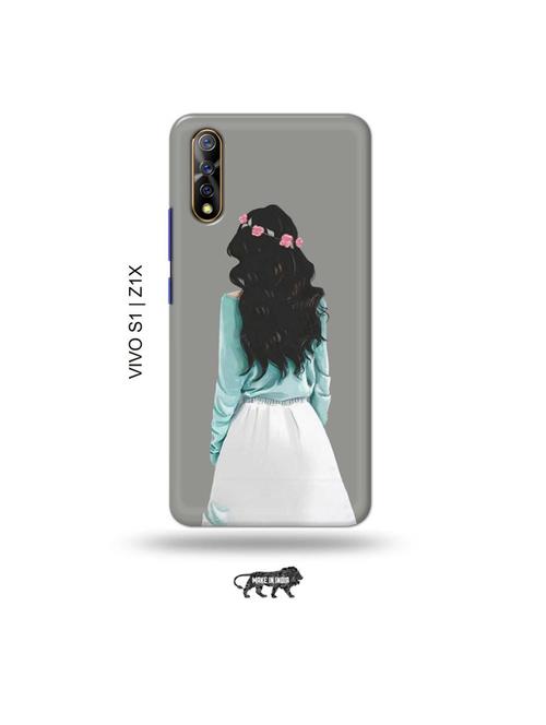 tiara queen back cover compatible with vivo s1, vivo z1x - 19003456 - Very Small Image - 1
