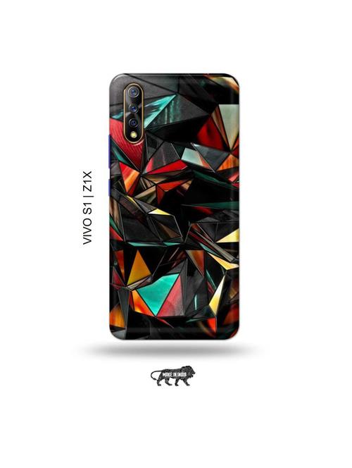 hex glasses back cover compatible with vivo s1, vivo z1x - 19003469 - Very Small Image - 1