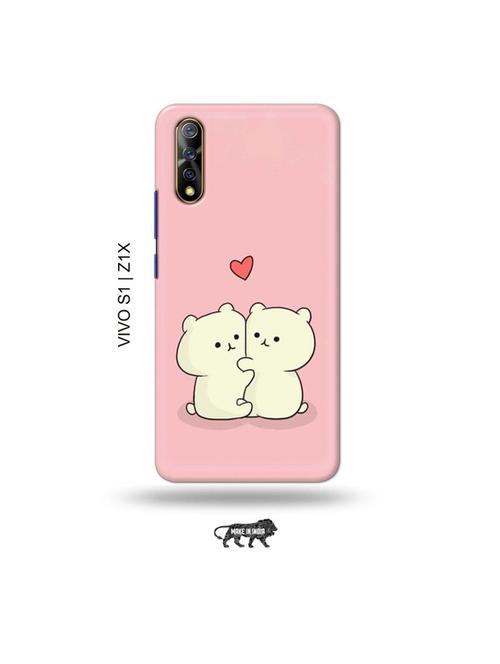 girly back cover compatible with vivo s1, vivo z1x - 19003518 - Very Small Image - 1