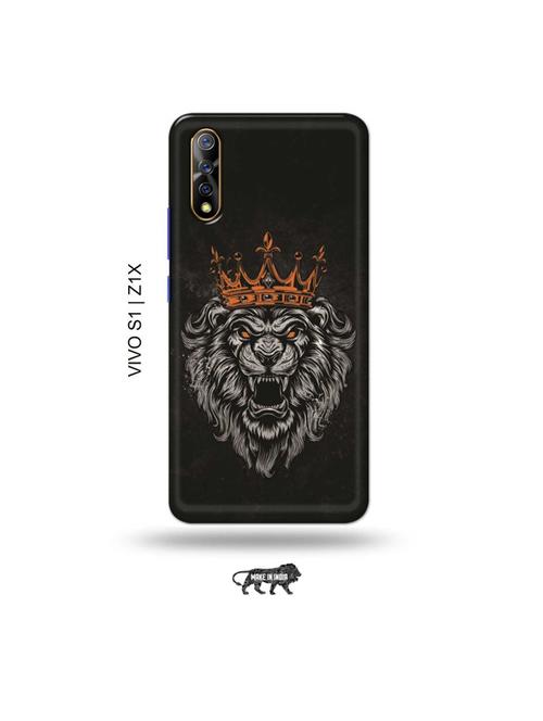 king lion back cover compatible with vivo s1, vivo z1x - 19003521 - Very Small Image - 1
