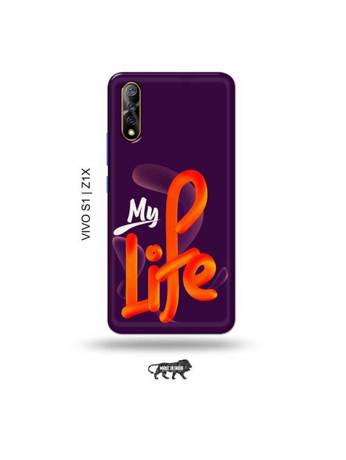 my life back cover compatible with vivo s1, vivo z1x - 19003545 - Very Small Image - 1
