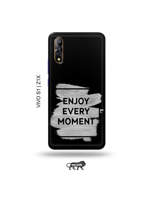 enjoy every moment back cover compatible with vivo s1, vivo z1x - 19003549 - Very Small Image - 1