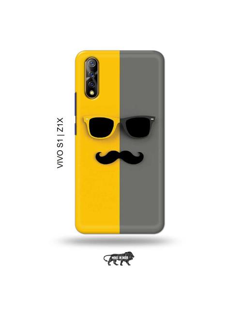hipster back cover compatible with vivo s1, vivo z1x - 19003628 - Very Small Image - 1