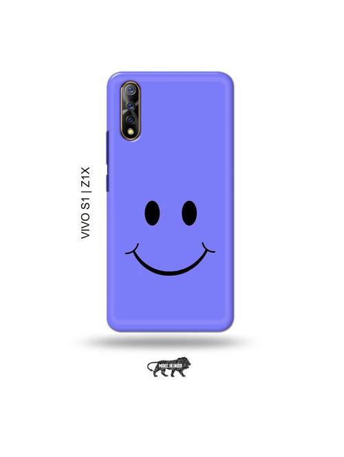 happy face back cover compatible with vivo s1, vivo z1x - 19003649 - Very Small Image - 1
