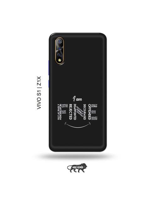 i am fine back cover compatible with vivo s1, vivo z1x - 19003684 - Very Small Image - 1