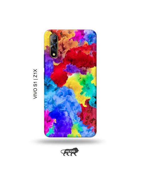 colour holi back cover compatible with vivo s1, vivo z1x - 19003701 - Very Small Image - 1