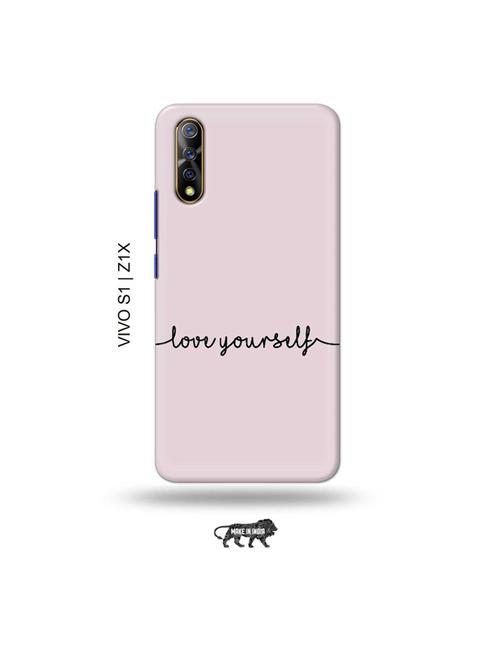 love yourself back cover compatible with vivo s1, vivo z1x - 19003756 - Very Small Image - 1