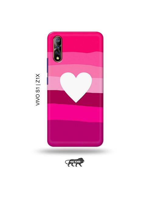 heart back cover compatible with vivo s1, vivo z1x - 19003757 - Very Small Image - 1