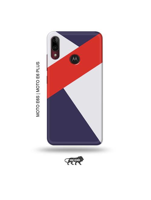 colour strips back cover compatible with moto e6s , moto e6 plus - 19004000 - Very Small Image - 1