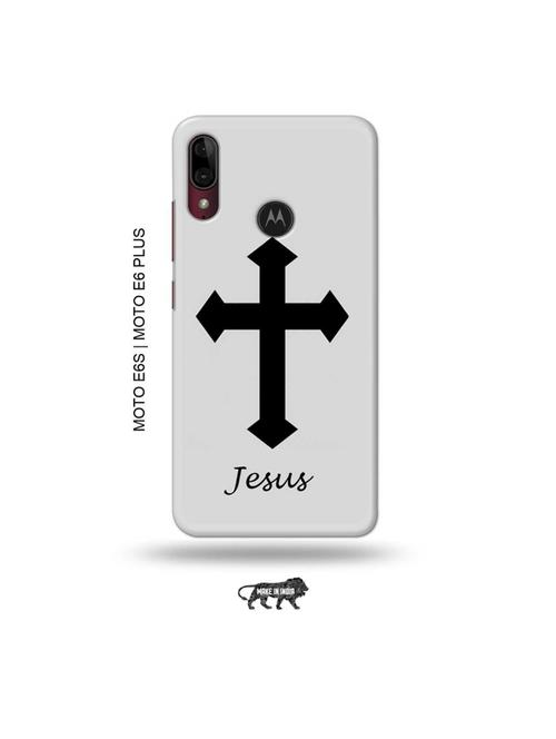jesus cross back cover compatible with moto e6s , moto e6 plus - 19004108 - Very Small Image - 1