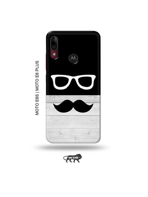 hipster back cover compatible with moto e6s , moto e6 plus - 19004135 - Very Small Image - 1