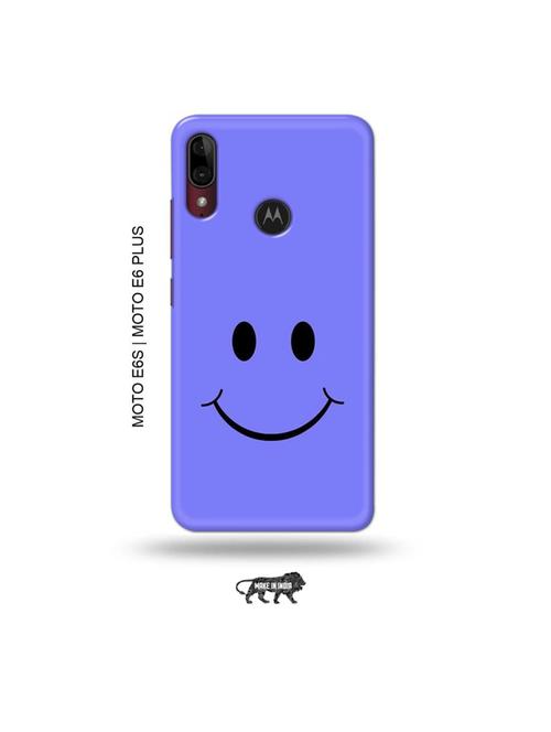happy face back cover compatible with moto e6s , moto e6 plus - 19004150 - Very Small Image - 1