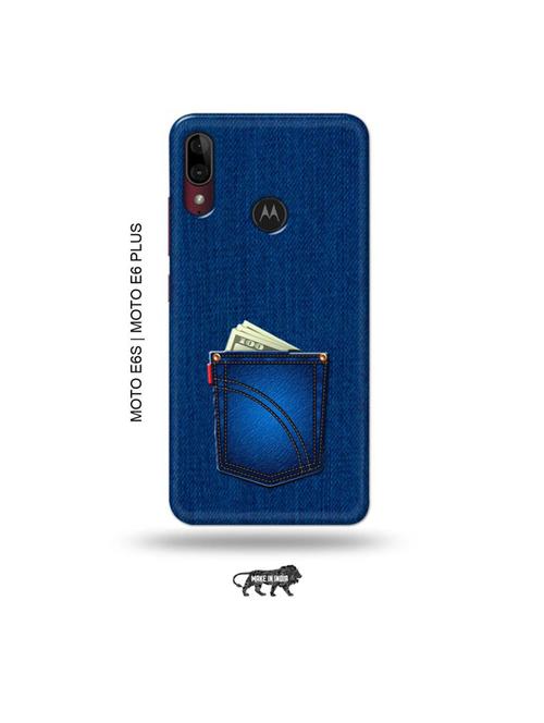 jeans back cover compatible with moto e6s , moto e6 plus - 19004228 - Very Small Image - 1