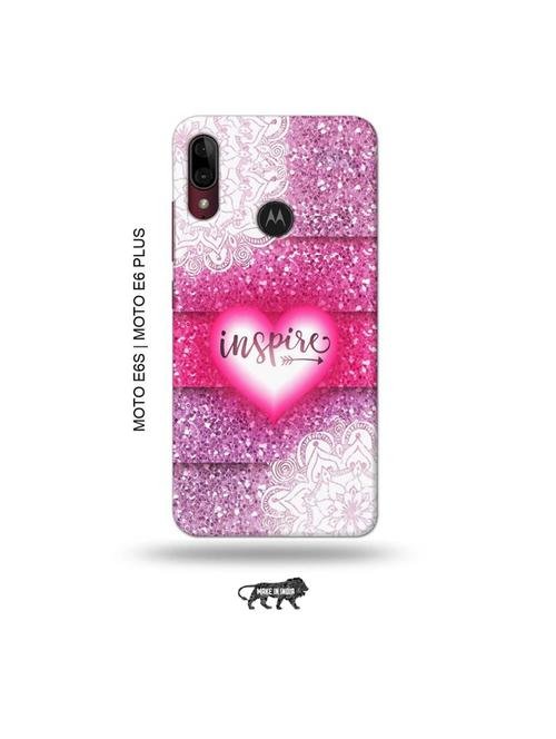 inspire back cover compatible with moto e6s , moto e6 plus - 19004235 - Very Small Image - 1