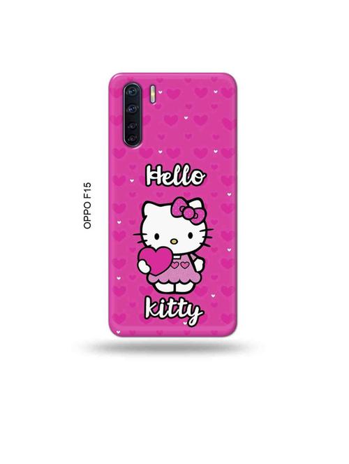 hello kitty back cover compatible with oppo f15 - 19004425 - Very Small Image - 1