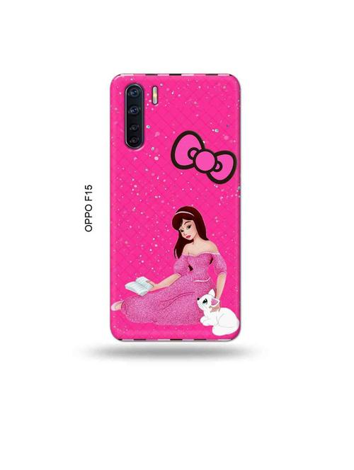 cute girl back cover compatible with oppo f15 - 19004429 - Very Small Image - 1