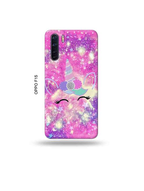 unicorn back cover compatible with oppo f15 - 19004435 - Very Small Image - 1
