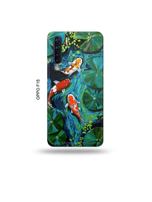 abstract fish back cover compatible with oppo f15 - 19004492 - Very Small Image - 1