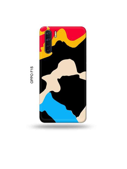 colourful back cover compatible with oppo f15 - 19004496 - Very Small Image - 1