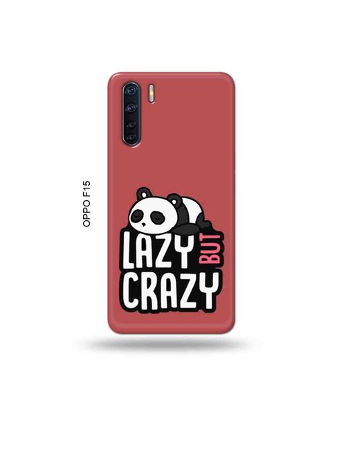 crazy panda back cover compatible with oppo f15 - 19004504 - Very Small Image - 1