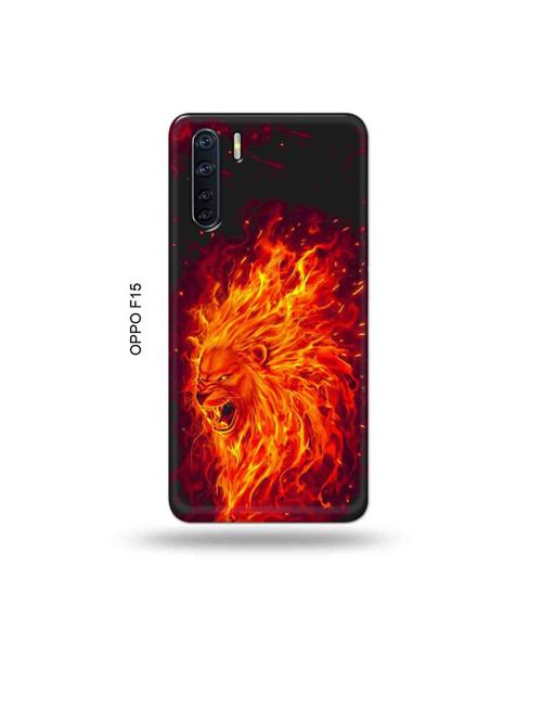 firry lion back cover compatible with oppo f15 - 19004510 - Very Small Image - 1