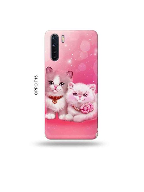 cute kitties back cover compatible with oppo f15 - 19004527 - Very Small Image - 1