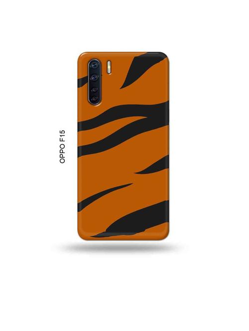 tiger strips back cover compatible with oppo f15 - 19004528 - Very Small Image - 1