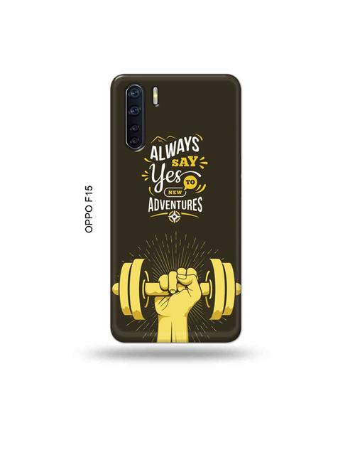 always say yes back cover compatible with oppo f15 - 19004559 - Very Small Image - 1