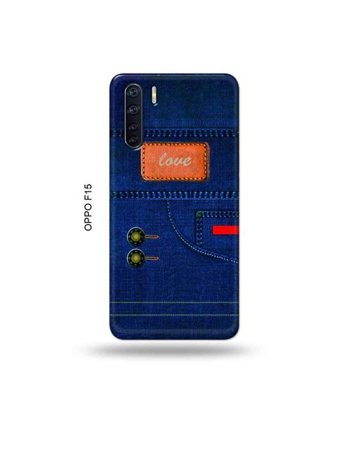 jeans love back cover compatible with oppo f15 - 19004575 - Very Small Image - 1