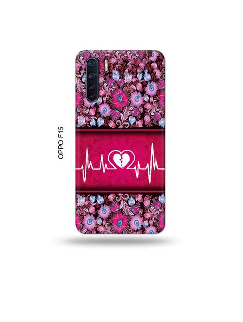 heart ecg back cover compatible with oppo f15 - 19004581 - Very Small Image - 1