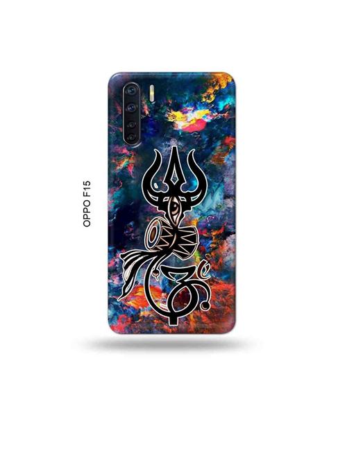 trishul back cover compatible with oppo f15 - 19004604 - Very Small Image - 1