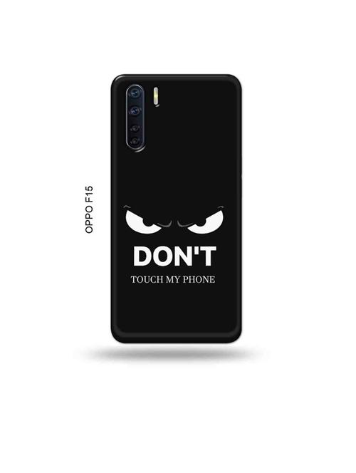 don't touch my phone back cover compatible with oppo f15 - 19004639 - Very Small Image - 1