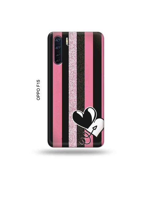 hearts back cover compatible with oppo f15 - 19004692 - Very Small Image - 1