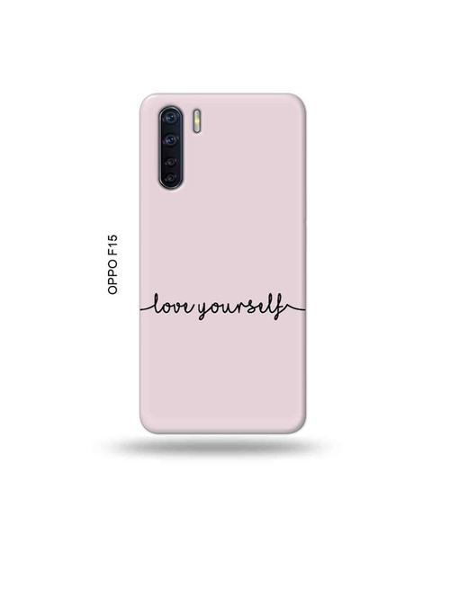 love yourself back cover compatible with oppo f15 - 19004758 - Very Small Image - 1