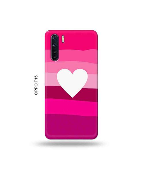 heart back cover compatible with oppo f15 - 19004759 - Very Small Image - 1