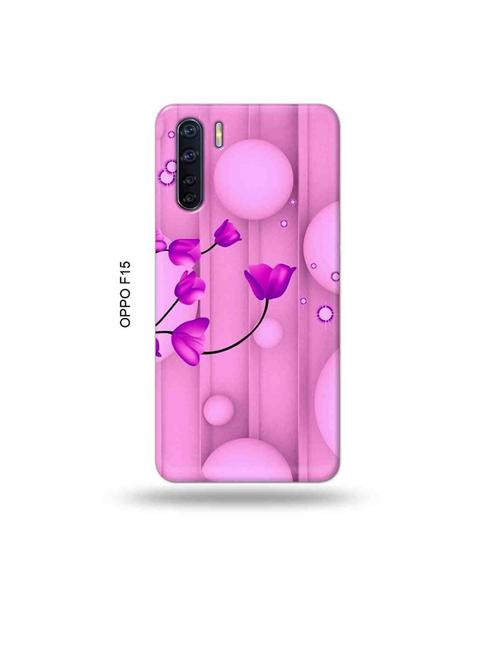 flowers back cover compatible with oppo f15 - 19004773 - Very Small Image - 1