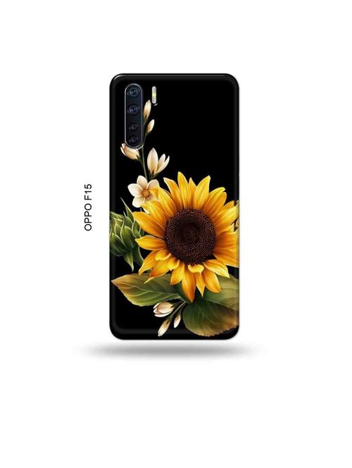 flowers back cover compatible with oppo f15 - 19004787 - Very Small Image - 1