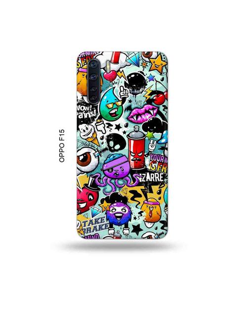 funny dope back cover compatible with oppo f15 - 19004806 - Very Small Image - 1