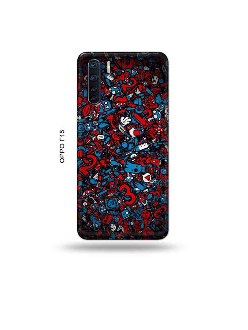alien dope back cover compatible with oppo f15 - 19004807 - Very Small Image - 1