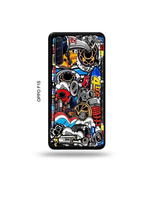 funky back cover compatible with oppo f15 - 19004811 - Very Small Image - 1