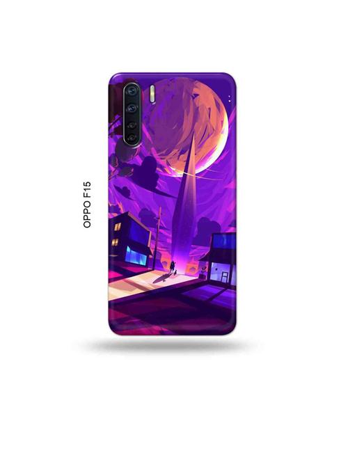 moon nature back cover compatible with oppo f15 - 19004834 - Very Small Image - 1