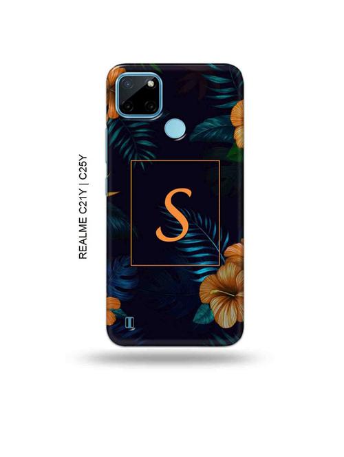 floral s back cover compatible with realme c21y, realme c25y - 19004917 - Very Small Image - 1