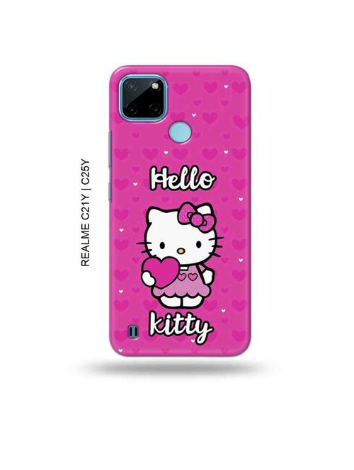 hello kitty back cover compatible with realme c21y, realme c25y - 19004926 - Very Small Image - 1