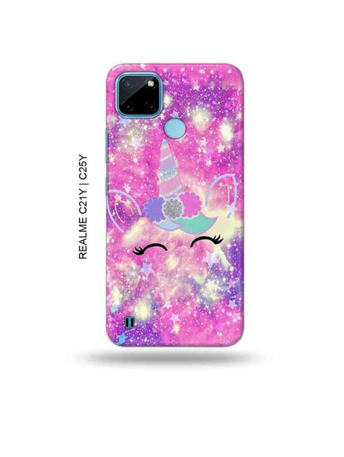 unicorn back cover compatible with realme c21y, realme c25y - 19004936 - Very Small Image - 1