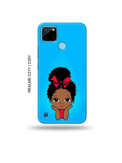 cute kiddo back cover compatible with realme c21y, realme c25y - 19004945 - Very Small Image - 1